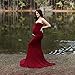 Pregnant Women Photography Clothing，Women's Elegant Fitted Boob Tube on Top Maternity Photography Dress