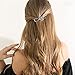 Jaciya 14pcs Minimalist Dainty Hair Clips Silver Hollow Geometric Alloy Hairpin Hair Clamps,Circle,Triangle and Moon Multiple Pattern (Silver)
