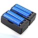8PCS 3.7V Li-ion Rechargeable 18650 Battery for Handheld Flashlights(NOT AA or AAA)