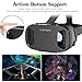 3D VR Glasses W/Headphones Virtual Reality Headset for VR Games & 3D Movies by LyStar, VR Headset 3D Video Glasses for IOS & Android Smartphones Fit for 4.5