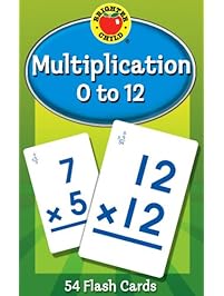 Multiplication 0 to 12 Flash Cards (Brighter Child Flash Cards)