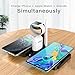 Wireless Charger 4 in 1 Wireless Charging Dock Compatible with iWatch, Airpods and Apple Pen Charging Station Qi Fast Wireless Charging Stand Compatible with iPhone 11 Pro /11/XR/Xs Max/Xs/X/8 Plus/8