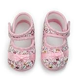 Cute Baby Girl Newborn Toddler Infant Prewalker Cotton Bowknot Crib Shoes (0-9 Month Pink)