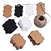 eBoot 200 Pieces Craft Paper Tags Kraft Gift Tags Hang Labels Valentine's Day Tags with 30 Meters Natural Twine