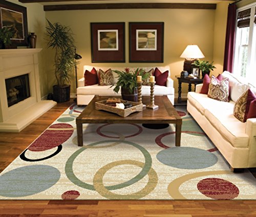Modern Cream Area Rugs for Living Room Area Rugs 5x7 clearance Under 50