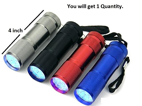 SaleOn Metal Mini Pocket LED Torch Light(Assorted Color/1 Quantity)-669