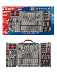 Crescent ctk148mp 148-piece profesional Juego de herramientas para