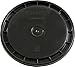 Hydrofarm HG5GLID Plastic, 1 pack Black Lid, 5 Gallon