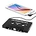 INSTEN Universal Car Audio Cassette Adapter Compatible with Samsung Galaxy S10/S10 Plus/S10e/S9/S9+ S9 Plus/S8/S8+ S8 Plus, Black
