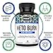 Premium Keto Diet Pills - Advanced Keto Burn BHB - Boost Energy & Focus, Manage Cravings, Support Metabolism - Exogenous Ketones Supplement for Women and Men - 60 Capsules