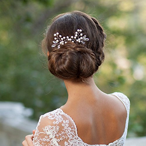 Venusvi Wedding Hair Pins For Bride Bridal Hair Accessories For