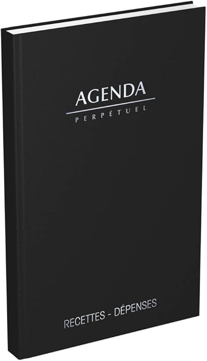 Lecas Agenda Perpetuel Recettes Depenses 14x22 Cm 1 Jour Par Page 2021 Noir Francais Amazon Fr Fournitures De Bureau Lecas Agenda Perpetuel Recettes Depenses 14x22 Cm 1 Jour Par Page 2021 Noir Francais Amazon Fr Fournitures De Bureau