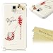 Note 3 Case, Galaxy Note 3 Case - Mavis's Diary 3D Handmade Bling Crystal High Heels Sparkle Glitter Diamond Bow Rhinestone Case Hard Cover for Samsung Galaxy Note3 N900A N900V N9000 N9002 N9005 N900P N900T Galaxy Note 3 Olympic Games Edition with Soft Clean Cloth (One Case)