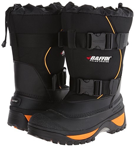 Baffin Men's Wolf Snow Boot,Black/Expedition Gold,11 M US