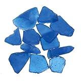 Darice Bulk Buy DIY Crafts Sea Glass in Mesh Bag Frosted Dark Blue 1 lb (3-Pack) 1140-64