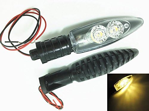 MAGGIE MOTO Front Rear Turn Indicator Signal Light LED For BMW G650GS F800ST F800S F800R F800GS K1300S G450X F800ST S1000 RR S1000R HP4 2009-2014 (1 Pair)