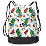 YSYFF Men & Women Cartoon Watermelon Pineapple