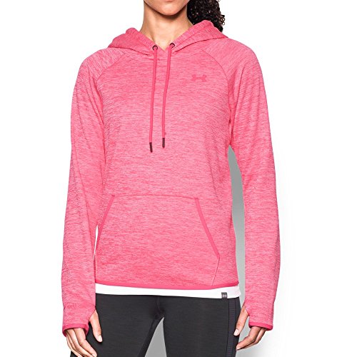 Under Armour Women's Storm Armour Fleece Icon Twist Hoodie, Pink Sky/Pink Sky, Medium