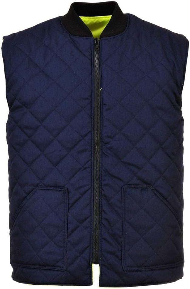 Portwest Hi-Vis Reversible Bodywarmer, Size: XS, Colour: Yellow, S469YERXS, Size X-Small - Image 5