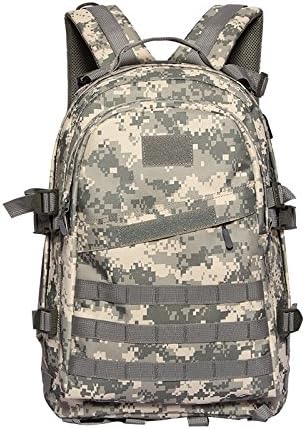 MuLier Camo PUBG Backpack with USB Port Daypack for Men, Fit 15.6 Inch Laptop