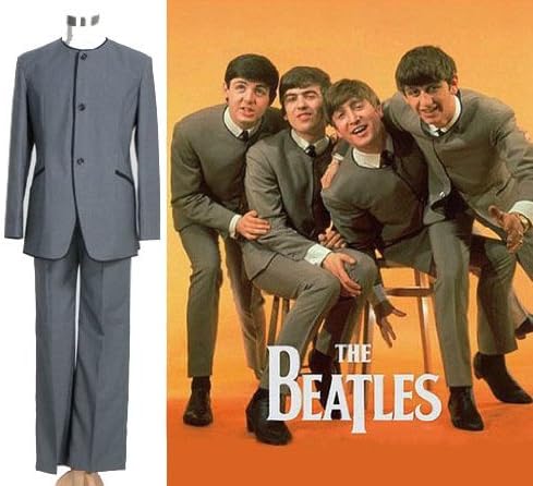 Amazon Webessence コスプレ衣装 ザ ビートルズ The Beatles ハロウィン衣装風 コスプレ コスチューム オリジナル ブレスレット 付き オーダーメイド コスプレ 仮装 通販