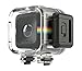 Polaroid Waterproof Shockproof Case for Polaroid CUBE HD Action Camera - Rotates for Perfect Angle - Universal Quick-Release Clip