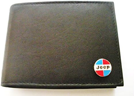Classic Jeep Men's Bi-fold Italian Leather Wallet