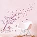 Wall Sticker, Hatop New Butterfly Flower Fairy stickers Bedroom Living Room Walls (B)