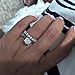 Platinum Plated Round Cubic Zirconia All-Around Infinity Band Wedding Ring Size 7
