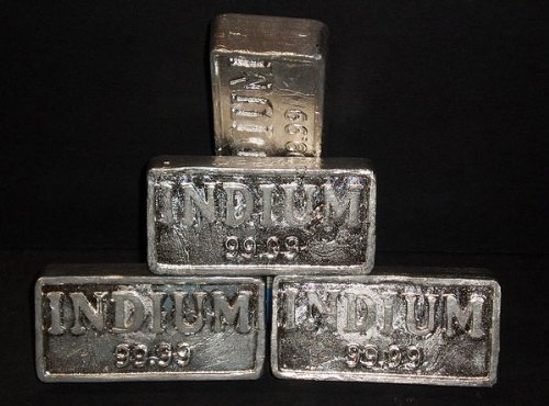 Indium metal 30 grams 99.995% pure