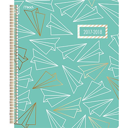 Mead academic weekly / monthly planner, july 2017 - june 2018, 8-…