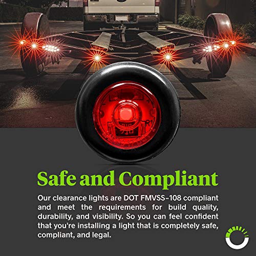 5 Trailer+LED+Semi+Spherical+Waterproof+Clearance