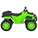 Best Choice Products 12V Kids Ride-On 4-Wheeler with 2 Speeds, MP3, and Lights, Green