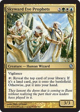 Magic: the Gathering - Skyward Eye Prophets (214/356) - Commander 2013