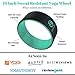 UpCircleSeven Yoga Wheel – [Pro Series] Strongest & Most Comfortable Dharma Yoga Prop Wheel, Perfect Accessory for Stretching and Improving Backbends, 10 x 5 Inch Basic (Cyan 10″)thumb 1