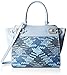 Nine West Gleam Team Satchel Bag, River Blue/Blue Multi, One Size