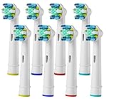 8pcs Replacement Toothbrush Heads for Braun Oral-B Floss Action Electric Toothbrush