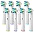 8pcs Replacement Toothbrush Heads for Braun Oral-B Floss Action Electric Toothbrush primary