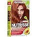 Garnier Nutrisse Ultra Color Nourishing Permanent Hair Color Cream, RZ4 Intense Bronze Red Scarlet Ronze (1 Kit) Red Hair Dye (Packaging May Vary), Pack of 1