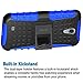 ykooe Phone Case Compatible for Galaxy S4 Case (Blue)