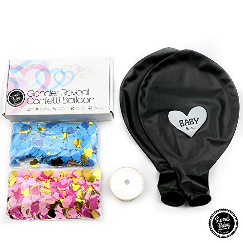 1 Sweet+Baby+Balloons+Confetti+Decoration