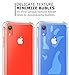 Speira Transparent Clear Case [Soft] with Reinforced Corners, [Anti-Discoloration] [No-Slip Grip] Compatible with iPhone XR