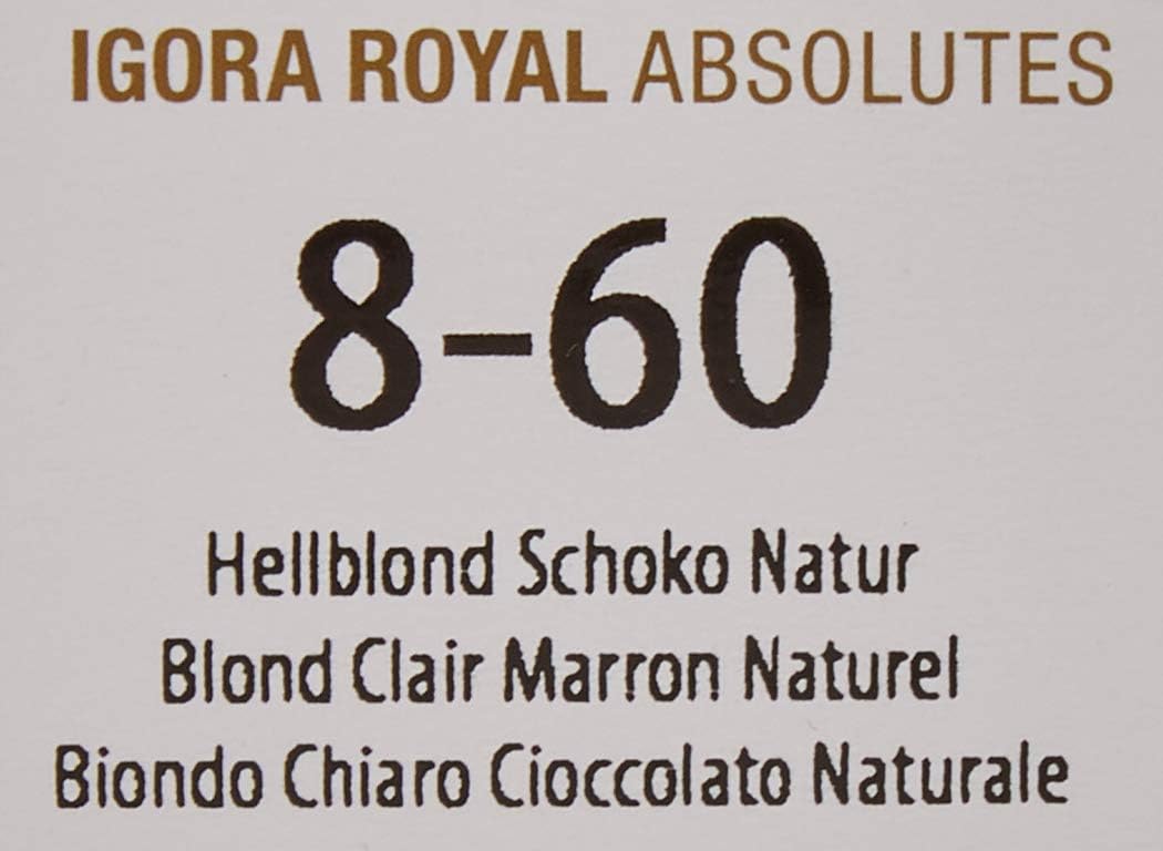 Schwarzkopf IR A 8-60 60ml, No. 8-60 Light Blonde Chocolate Natural - Image 5