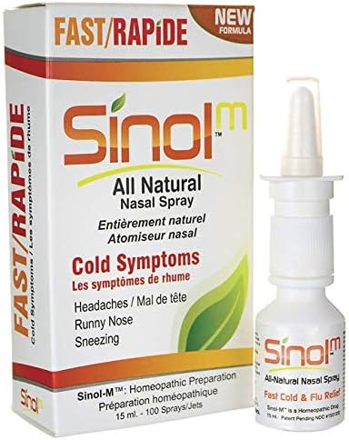 -M All-Natural Nasal Spray - Cold Symptoms 15 ml Liquid