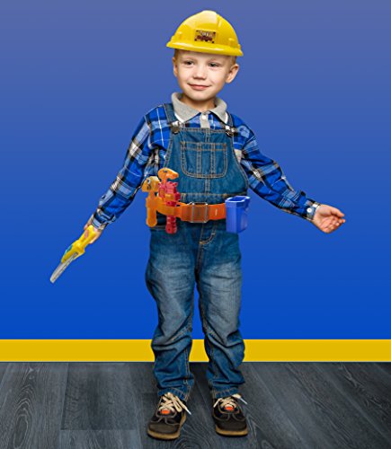 image for Prextex Dinosaur Themed Kids Tool Belt with Adjustable Children's Carp