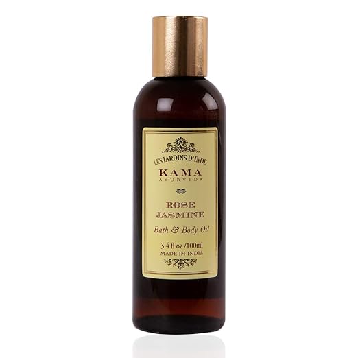 Kama Ayurveda Rose and Jasmine Bath and Body Oil, 100ml