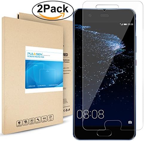 PULESEN Huawei P10 Plus Screen Protector, [2-Pack] [Full Coverage] [HD Clear] [Case Friendly] [Bubble-Free] [Easy Installation] Protection Film Screen Protector for Huawei P10 Plus-Lifetime Warranty