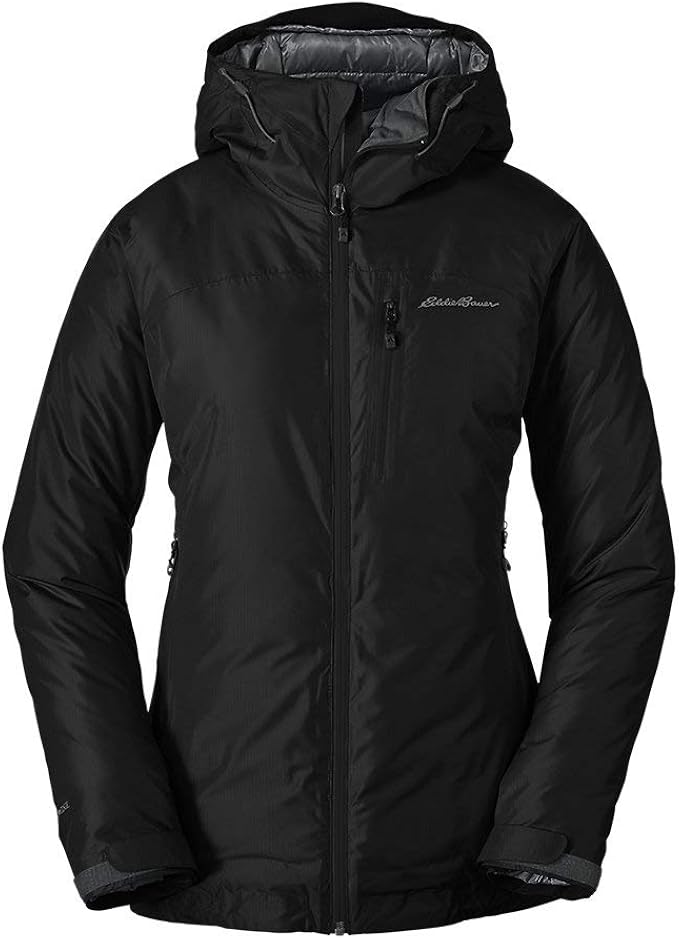 Eddie Bauer Women's BC Downlight StormDown Jacket, Black