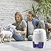 Pohl+Schmitt Compact Dehumidifier, 17oz Water Tank, Ultra Quiet - Small Portable Design for Homes, Basements, Bathrooms and Bedrooms - Removes Air Moisture to Prevent Dust Mites, Mold & Mildew