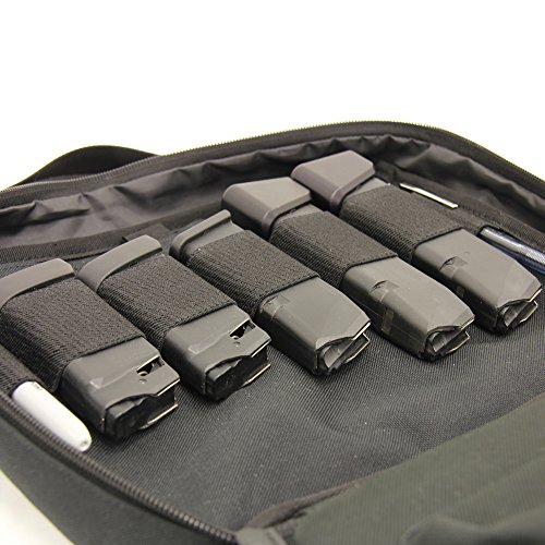 UTG Competition Shooter's Double Pistol Case, Black